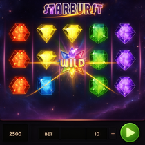 RoyalGame - Starburst Slot Game - NetEnt Casino Game